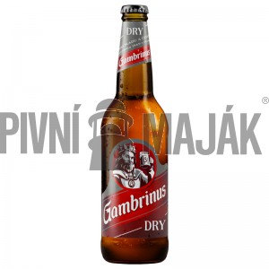 Gambrinus Dry 0,5l - přepravka