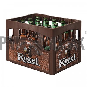Velkopopovický Kozel 11° 0,5l - přepravka
