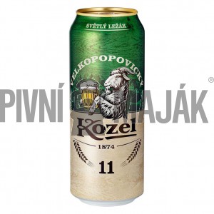 Velkopopovický Kozel 11° 0,5l plech - shrink