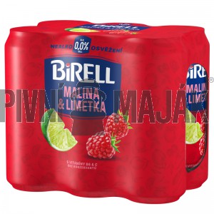 Birell 0,0% Limetka & Malina 0,5l plech - shrink