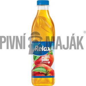 Relax Jablko 100% džus 1l - karton