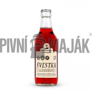 Švestka se skořicí 0,33l - karton