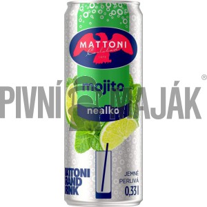 Mattoni Mojito nealko 0,33l - shrink