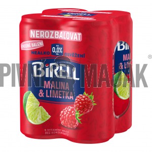 Birell 0,0% Malina & Limetka 0,33l plech - shrink