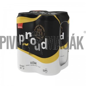 Proud ležák 0,5l plech - shrink