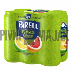 Birell 0,0% Pomelo & Grep 0,5l plech - shrink