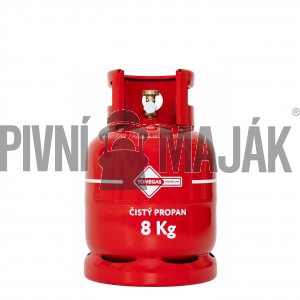 Premium Čistý Propan 8kg ocel