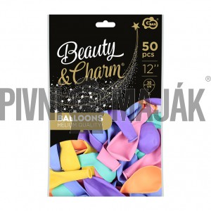 Balónky Beauty Charm Makronky mix barev 30 cm 50 ks