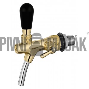 Výčepní kohout - zlato