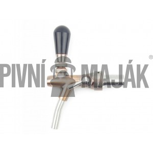 Výčepní kohout bronz 35mm, dlouhá špička