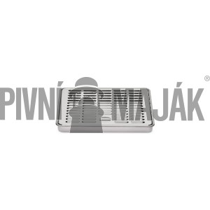 Odkapní miska 175x150x20mm nerez - lisovaná