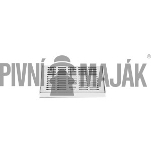 Odkapní miska 182x150x16mm nerez