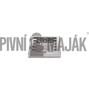 Odkapní miska 140x150x16mm nerez