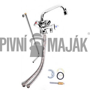 Vodovodní baterie - teplá, studená (vývod na myčku skla)