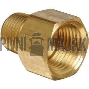 Redukce vnitřní W21,8 - vnější G3/4 (mosaz)
