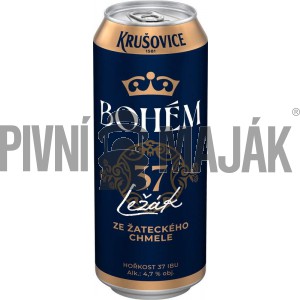 Krušovice Bohém 0,5l plech - karton