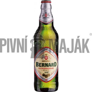 Bernard 10° kvasnicový 0,5l - přepravka