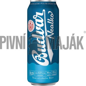 Budvar Nealko 0,5l plech - karton