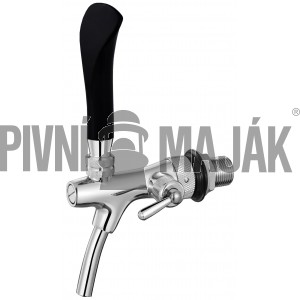 Výčepní kohout chrom 35mm, ERGO madlo