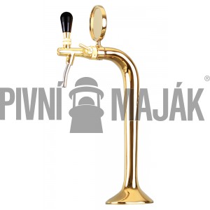 Stojan kovový COBRA 1xkoh.zlato