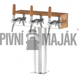 Stojan Lindr GRAND T 3xKOH chrom, DUB, trubky 8mm