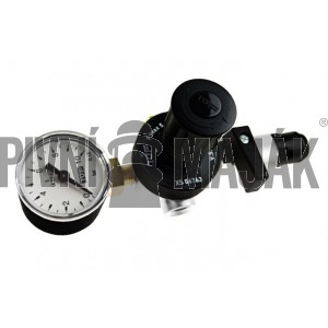 Redukční ventil TOF CO2 mini - kohout + rychlospojka 5/16" (8mm)