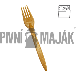 Vidlička EKO kompozit dřevo/plast 18cm/100ks