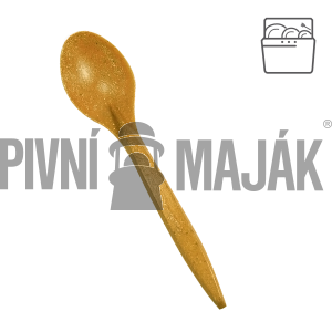 Lžíce EKO kompozit dřevo/plast 18cm/100ks