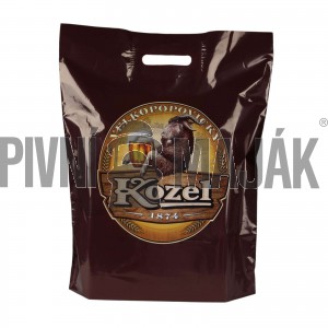 Igelitová taška Velkopopovický Kozel hnědá