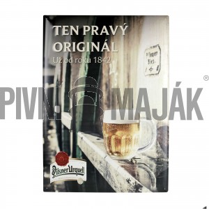 Plechová cedule Pilsner Urquell sklep