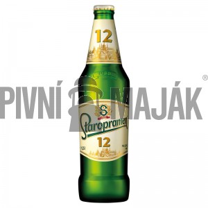 Staropramen 12° 0,5l - přepravka