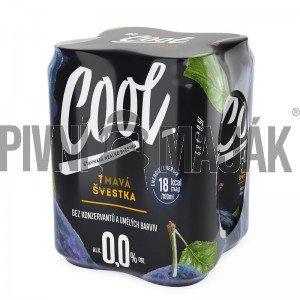 Cool nealko Tmavá švestka 0,5l - shrink