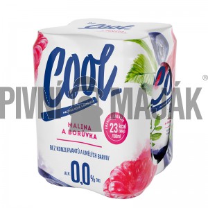 Cool nealko Malina a borůvka 0,5l - shrink