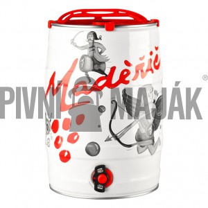 Maděrič Veltlínské zelené Frizzante MZV 5l soudek