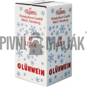 Svařené víno Gerstacker St.Lorenz 10l BIB, aroma. vinný nápoj, červený
