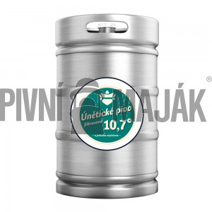 Únětické pivo 10,7°  50l