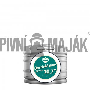 Únětické pivo 10,7°  15l