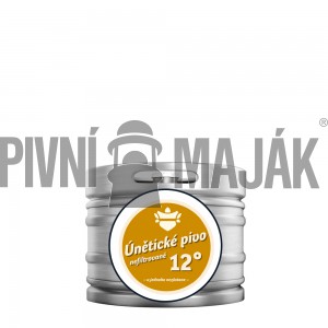 Únětické pivo 12° nefiltrované  15l