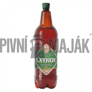 Cvikov Sváteční polotmavá 13°  1,5l PET