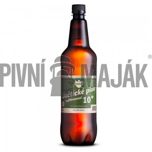 Únětické pivo 10° nefiltrované  1l PET