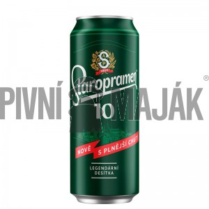 Staropramen 10° 0,5l plech - karton