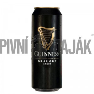 Guinness Stout Draught 0,44l plech - karton