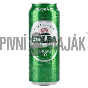 Holba Horská 10° 0,5l plech - karton