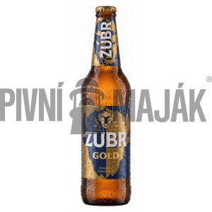Zubr Gold  0,5l - přepravka