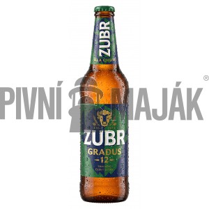 Zubr Gradus 12°  0,5l - přepravka