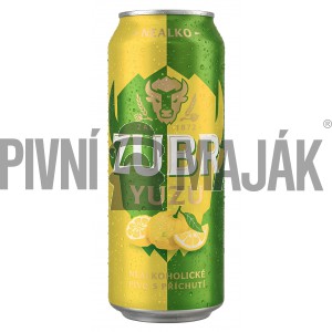 Zubr Yuzu 0,5l plech - karton