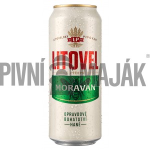 Litovel Moravan 0,5l plech - karton