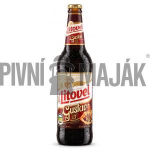 Litovel Gustav 13° 0,5l - přepravka