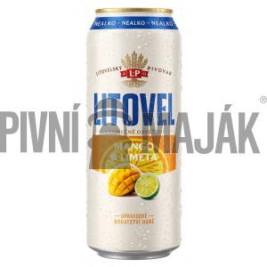 Litovel Mango & limeta 0,5l plech - karton