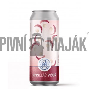 Elektrárna Kisseláč Višeň 12° 0,5l plech - karton